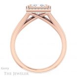 Princess Cut Forever One Moissanite Engagement Ring #GTJ971-square-fo-r