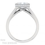 Princess Cut Forever One Moissanite Engagement Ring #GTJ971-square-fo-w