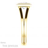 Princess Cut Forever One Moissanite Engagement Ring #GTJ971-square-fo-y 3 Princess Cut Forever One Moissanite Engagement Ring #GTJ971-square-fo-y
