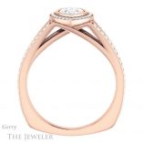 Marquise Cut Forever One Moissanite Engagement Ring #GTJ973-marquise-fb-r 2 Marquise Cut Forever Brilliant Moissanite Engagement Ring #GTJ973-marquise-fb-r
