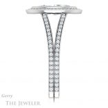 Marquise Cut Forever Brilliant Moissanite Engagement Ring #GTJ973-marquise-fb-w