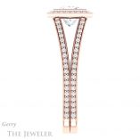 Princess Cut Forever One Moissanite Engagement Ring #GTJ973-square-fo-r 3 Princess Cut Forever One Moissanite Engagement Ring #GTJ973-square-fo-r