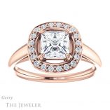 Princess Cut Forever One Moissanite Engagement Ring #GTJ974-square-fo-r 1 Princess Cut Forever One Moissanite Engagement Ring #GTJ974-square-fo-r