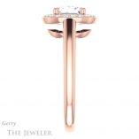 Princess Cut Forever One Moissanite Engagement Ring #GTJ974-square-fo-r 3 Princess Cut Forever One Moissanite Engagement Ring #GTJ974-square-fo-r