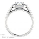 Princess Cut Forever One Moissanite Engagement Ring #GTJ974-square-fo-w 2 Princess Cut Forever One Moissanite Engagement Ring #GTJ974-square-fo-w