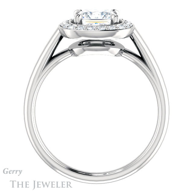 Princess Cut Forever One Moissanite Engagement Ring #GTJ974-square-fo-w 2 Princess Cut Forever One Moissanite Engagement Ring #GTJ974-square-fo-w