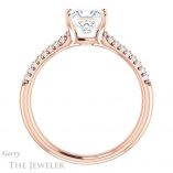 Princess Cut Forever One Moissanite Engagement Ring #GTJ975-square-fo-r 2 Princess Cut Forever One Moissanite Engagement Ring #GTJ975-square-fo-r