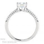 Princess Cut Forever One Moissanite Engagement Ring #GTJ975-square-fo-w 2 Princess Cut Forever One Moissanite Engagement Ring #GTJ975-square-fo-w