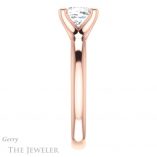 Cushion Cut Forever One Moissanite Engagement Ring #GTJ976-cushion-fo-r