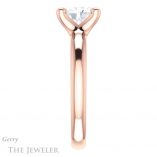 Oval Shaped Forever One Moissanite Engagement Ring #GTJ976-oval-fo-r 3 Oval Shaped Forever One Moissanite Engagement Ring #GTJ976-oval-fo-r