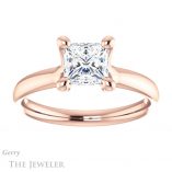 Princess Cut Forever One Moissanite Engagement Ring #GTJ976-square-fo-r 1 Princess Cut Forever One Moissanite Engagement Ring #GTJ976-square-fo-r