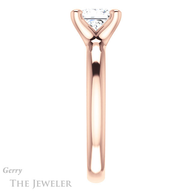 Princess Cut Forever One Moissanite Engagement Ring #GTJ976-square-fo-r 3 Princess Cut Forever One Moissanite Engagement Ring #GTJ976-square-fo-r