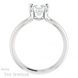 Princess Cut Forever One Moissanite Engagement Ring #GTJ976-square-fo-w