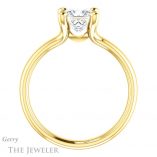 Princess Cut Forever One Moissanite Engagement Ring #GTJ976-square-fo-y 2 Princess Cut Forever One Moissanite Engagement Ring #GTJ976-square-fo-y
