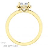 Princess Cut Forever One Moissanite Engagement Ring #GTJ978-square-fo-y 2 Princess Cut Forever One Moissanite Engagement Ring #GTJ978-square-fo-y