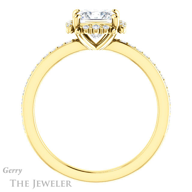 Princess Cut Forever One Moissanite Engagement Ring #GTJ978-square-fo-y 2 Princess Cut Forever One Moissanite Engagement Ring #GTJ978-square-fo-y