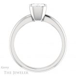 Emerald Cut Forever One Moissanite Engagement Ring #GTJ979-emerald-fb-w 2 Emerald Cut Forever Brilliant Moissanite Engagement Ring #GTJ979-emerald-fb-w