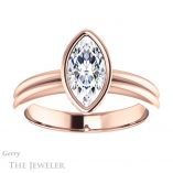 Marquise Cut Forever Brilliant Moissanite Engagement Ring #GTJ979-marquise-fb-r
