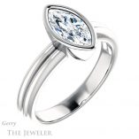 Marquise Cut Forever Brilliant Moissanite Engagement Ring #GTJ979-marquise-fb-w
