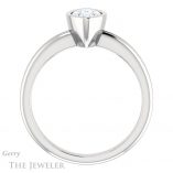 Marquise Cut Forever Brilliant Moissanite Engagement Ring #GTJ979-marquise-fb-w