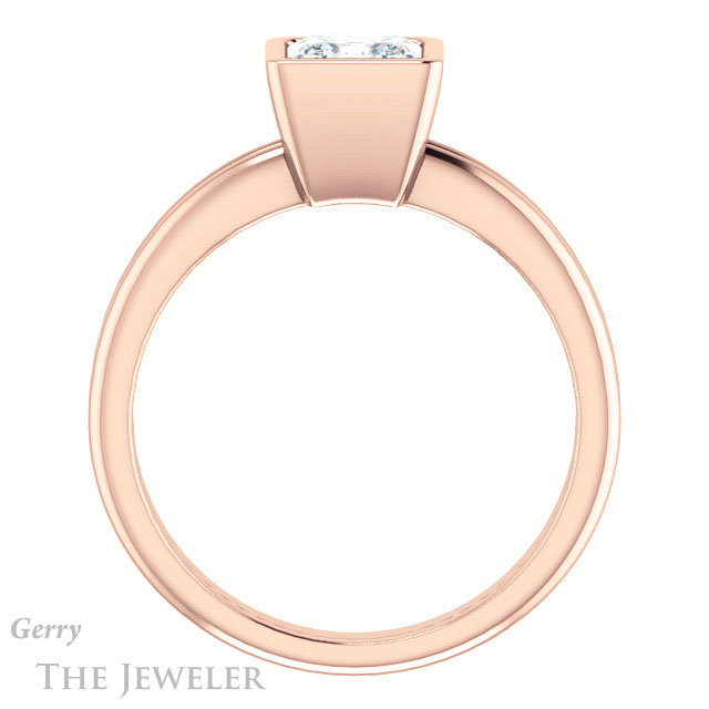 Princess Cut Forever One Moissanite Engagement Ring #GTJ979-square-fo-r 2 Princess Cut Forever One Moissanite Engagement Ring #GTJ979-square-fo-r