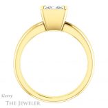Princess Cut Forever One Moissanite Engagement Ring #GTJ979-square-fo-y