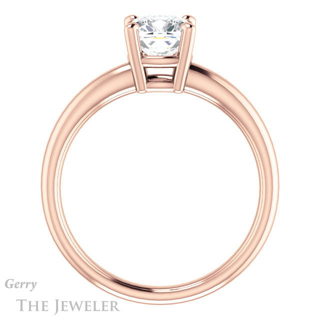 Cushion Cut Forever One Moissanite Engagement Ring #GTJ981-cushion-fo-r 2 Cushion Cut Forever One Moissanite Engagement Ring #GTJ981-cushion-fo-r