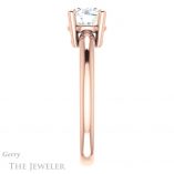 Round Cut Forever One Moissanite Engagement Ring #GTJ981-round-fo-r 3 Round Cut Forever One Moissanite Engagement Ring #GTJ981-round-fo-r