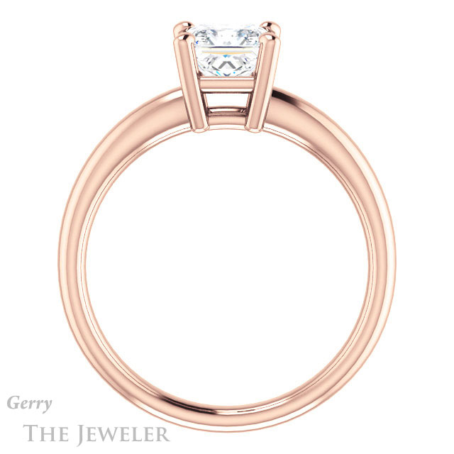 Princess Cut Forever One Moissanite Engagement Ring #GTJ981-square-fo-r 2 Princess Cut Forever One Moissanite Engagement Ring #GTJ981-square-fo-r
