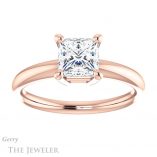 Princess Cut Forever One Moissanite Engagement Ring #GTJ981-square-fo-r 1 Princess Cut Forever One Moissanite Engagement Ring #GTJ981-square-fo-r