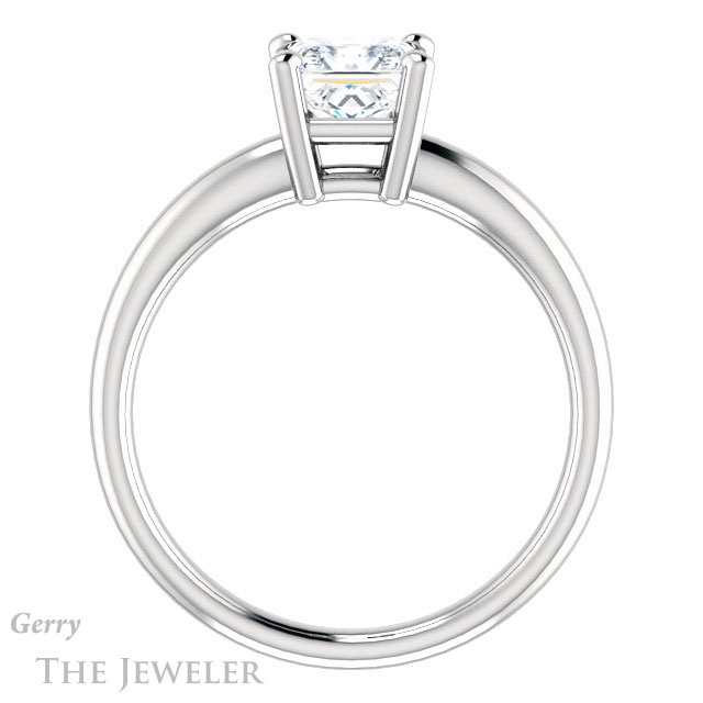 Princess Cut Forever One Moissanite Engagement Ring #GTJ981-square-fo-w 2 Princess Cut Forever One Moissanite Engagement Ring #GTJ981-square-fo-w