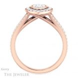 Marquise Cut Forever One Moissanite Engagement Ring #GTJ982-marquise-fb-r 2 Marquise Cut Forever Brilliant Moissanite Engagement Ring #GTJ982-marquise-fb-r