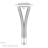 Princess Cut Forever One Moissanite Engagement Ring #GTJ982-square-fo-w