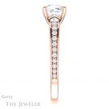 Cushion Cut Forever One Moissanite Engagement Ring #GTJ983-cushion-fo-r 3 Cushion Cut Forever One Moissanite Engagement Ring #GTJ983-cushion-fo-r