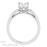 Princess Cut Forever One Moissanite Engagement Ring #GTJ983-square-fo-w 2 Princess Cut Forever One Moissanite Engagement Ring #GTJ983-square-fo-w