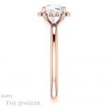 Cushion Cut Forever One Moissanite Engagement Ring #GTJ984-cushion-fo-r 3 Cushion Cut Forever One Moissanite Engagement Ring #GTJ984-cushion-fo-r