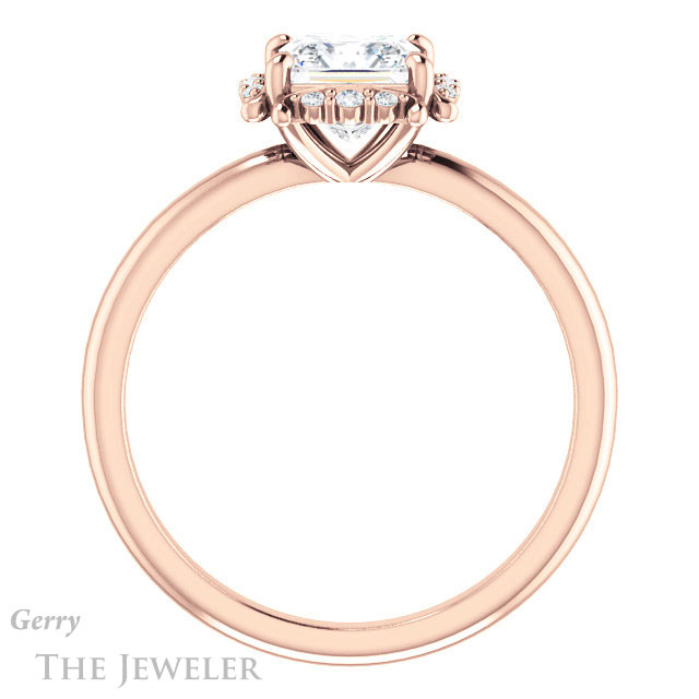 Princess Cut Forever One Moissanite Engagement Ring #GTJ984-square-fo-r 2 Princess Cut Forever One Moissanite Engagement Ring #GTJ984-square-fo-r