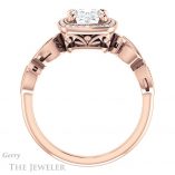 Oval Shaped Forever One Moissanite Engagement Ring #GTJ986-oval-fo-r 2 Oval Shaped Forever One Moissanite Engagement Ring #GTJ986-oval-fo-r