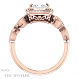 Princess Cut Forever One Moissanite Engagement Ring #GTJ986-square-fo-r 2 Princess Cut Forever One Moissanite Engagement Ring #GTJ986-square-fo-r