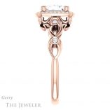 Princess Cut Forever One Moissanite Engagement Ring #GTJ986-square-fo-r 3 Princess Cut Forever One Moissanite Engagement Ring #GTJ986-square-fo-r