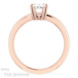 Emerald Cut Forever One Moissanite Engagement Ring #GTJ987-emerald-fb-r 2 Emerald Cut Forever Brilliant Moissanite Engagement Ring #GTJ987-emerald-fb-r
