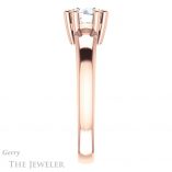 Round Cut Forever One Moissanite Engagement Ring #GTJ987-round-fo-r 3 Round Cut Forever One Moissanite Engagement Ring #GTJ987-round-fo-r
