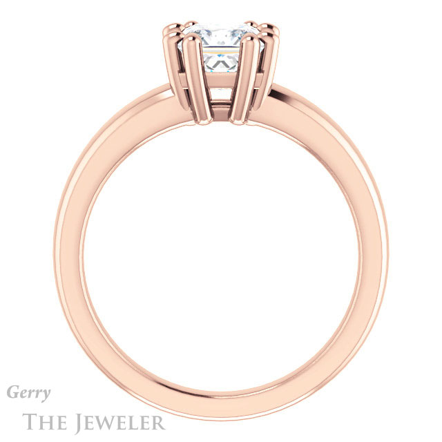 Princess Cut Forever One Moissanite Engagement Ring #GTJ987-square-fo-r 2 Princess Cut Forever One Moissanite Engagement Ring #GTJ987-square-fo-r