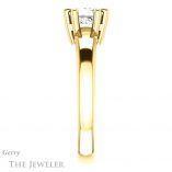 Princess Cut Forever One Moissanite Engagement Ring #GTJ987-square-fo-y 3 Princess Cut Forever One Moissanite Engagement Ring #GTJ987-square-fo-y