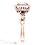 Princess Cut Forever One Moissanite Engagement Ring #GTJ988-square-fo-r 3 Princess Cut Forever One Moissanite Engagement Ring #GTJ988-square-fo-r