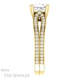 Princess Cut Forever One Moissanite Engagement Ring #GTJ991-square-fo-y 3 Princess Cut Forever One Moissanite Engagement Ring #GTJ991-square-fo-y