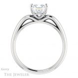 Princess Cut Forever One Moissanite Engagement Ring #GTJ993-square-fo-w 2 Princess Cut Forever One Moissanite Engagement Ring #GTJ993-square-fo-w