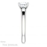 Princess Cut Forever One Moissanite Engagement Ring #GTJ993-square-fo-w 3 Princess Cut Forever One Moissanite Engagement Ring #GTJ993-square-fo-w