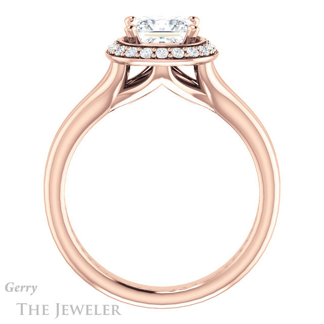 Princess Cut Forever One Moissanite Engagement Ring #GTJ994-square-fo-r 2 Princess Cut Forever One Moissanite Engagement Ring #GTJ994-square-fo-r