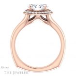 Oval Shaped Forever One Moissanite Engagement Ring #GTJ995-oval-fo-r 2 Oval Shaped Forever One Moissanite Engagement Ring #GTJ995-oval-fo-r
